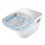 Immagine di Duravit DURASTYLE vaso sospeso Rimless® a cacciata, senza brida, senza sedile, fabbisogno di acqua di risciacquo 4,5 l, UWL classe 1, colore bianco 2538090000