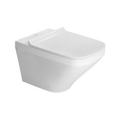 Immagine di Duravit DURASTYLE vaso sospeso Rimless® a cacciata, senza brida, senza sedile, fabbisogno di acqua di risciacquo 4,5 l, UWL classe 1, colore bianco 2551090000
