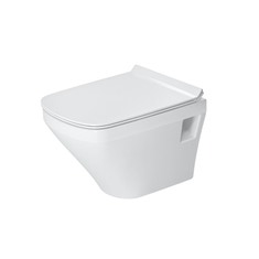 Immagine di Duravit DURASTYLE vaso sospeso Compact Rimless® a cacciata, senza brida, senza sedile, fabbisogno di acqua di risciacquo 4,5 l, UWL classe 1, colore bianco 2571090000