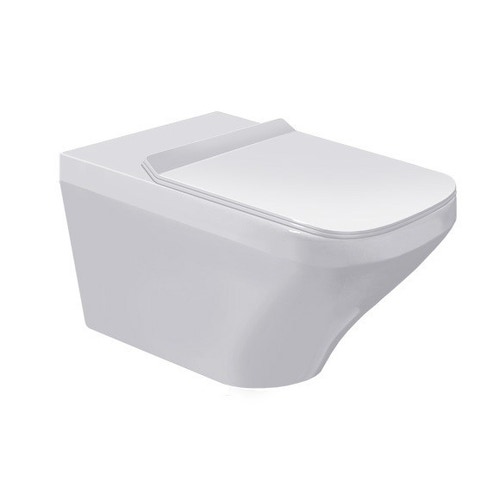 Immagine di Duravit DURASTYLE vaso sospeso Rimless® a cacciata, senza brida e senza sedile, fabbisogno di acqua di risciacquo 4,5 l, UWL classe 1, colore bianco 2542090000