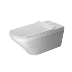 Immagine di Duravit DURASTYLE vaso sospeso Vital Rimless® a cacciata, senza brida e senza sedile, per portatori di handicap, fabbisogno di acqua di risciacquo 4,5 l, UWL classe 1, colore bianco 2559090000