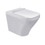 Immagine di Duravit DURASTYLE vaso a pavimento a cacciata, a filo parete, per cassetta a incasso o esterna non inclusa, senza sedile, con scarico orizzontale, fabbisogno di acqua di risciacquo 4,5 l, UWL classe 1, colore bianco 2150090000