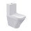 Immagine di Duravit DURASTYLE vaso monoblocco a pavimento a cacciata, per cassetta appoggiata non inclusa, senza sedile, fabbisogno di acqua di risciacquo 4,5 l, UWL classe 1, colore bianco 2155090000