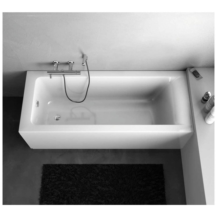 Vasca Da Bagno 170x70.Ideal Standard E125701 Connect Vasca Pannellata Rettangolare 170x70 Cm Bianco Europa Prezzi E Offerte Su Tavolla Com