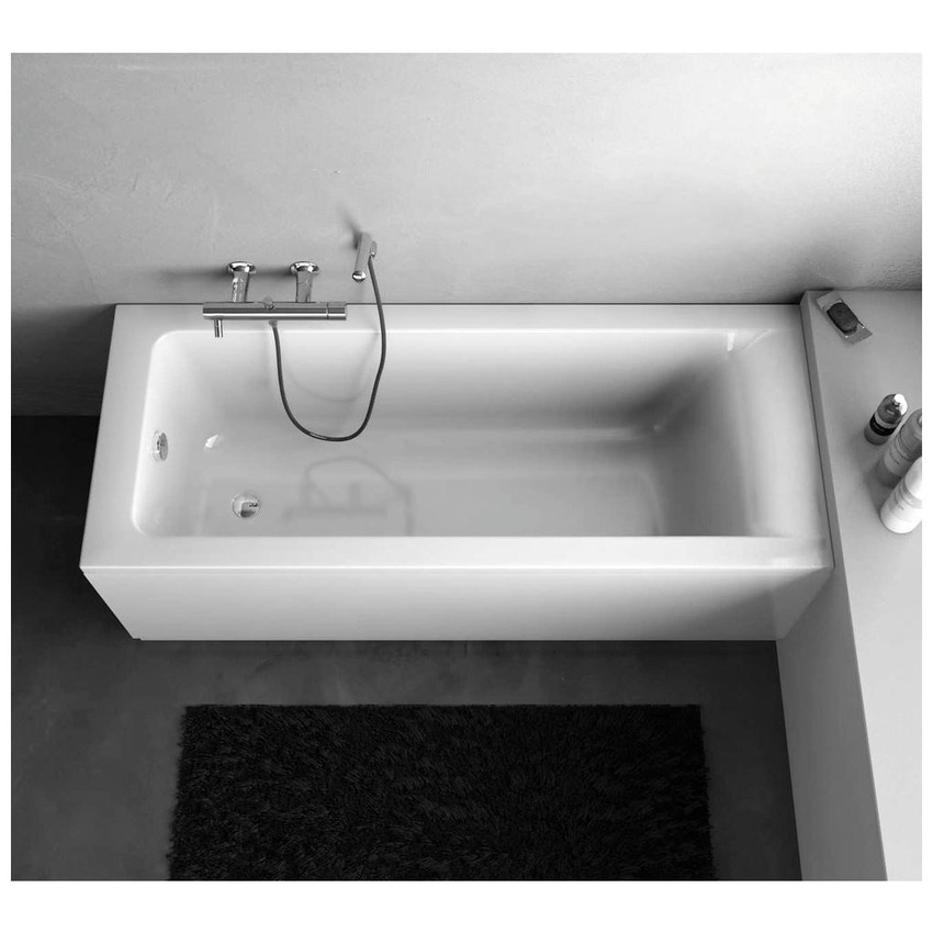 Immagine di Ideal Standard CONNECT vasca pannellata rettangolare 170x75 cm, bianco europa E125801