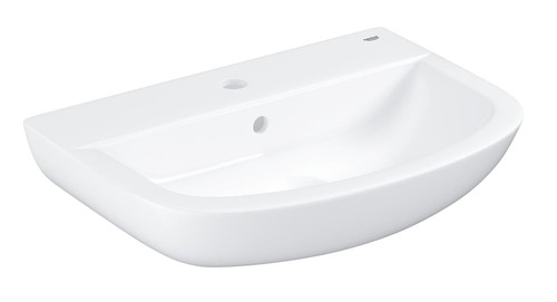 Immagine di Grohe Bau Ceramic lavabo 55 cm monoforo con troppopieno, bianco 39440000
