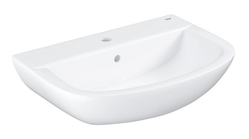 Immagine di Grohe Bau Ceramic lavabo 60 cm monoforo con troppopieno, bianco 39421000