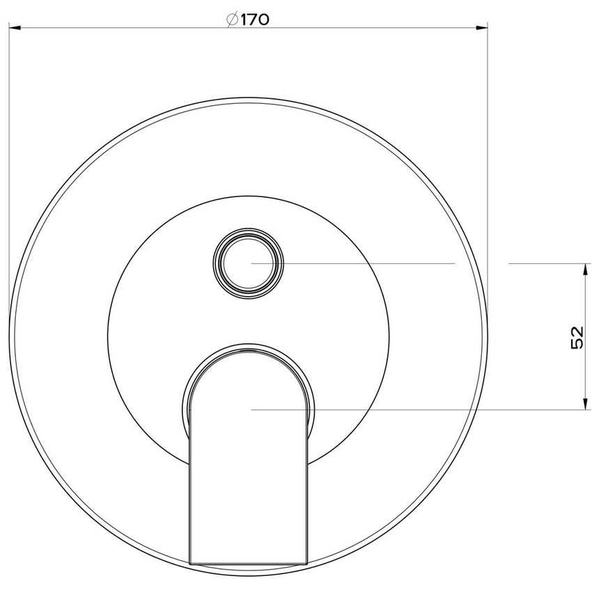 Immagine di Gessi VIA MANZONI miscelatore a parete, 2 uscite, con deviatore automatico bagno/doccia, senza corpo incasso, finitura finox brushed nickel 38656#149