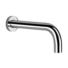 Immagine di Gessi VIA TORTONA bocca vasca a parete P.25 cm, finitura cromo 38787#031