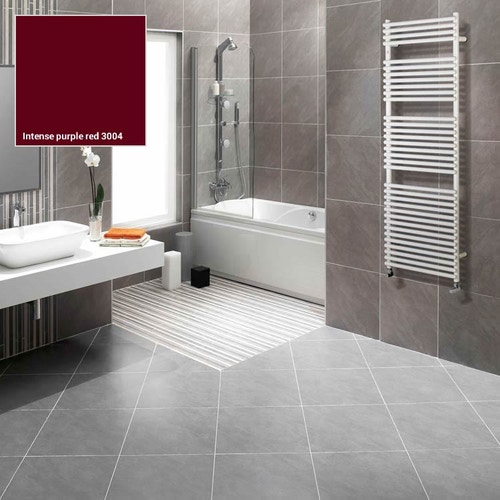 Immagine di Deltacalor Hego 23 Scaldasalviette Rosso h. 1800 mm HG23181050S3004