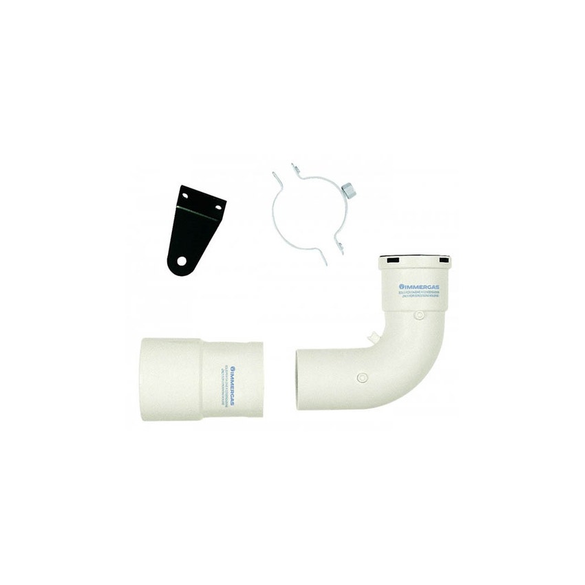 Immagine di Immergas Kit gomito di sostegno per intubamento Ø60 3.012153