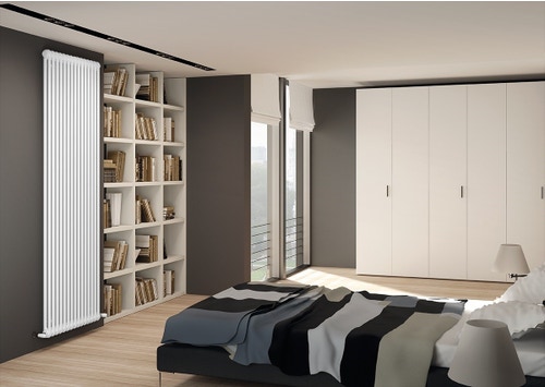 Immagine di Irsap TESI 2 radiatore 9 elementi 90x40,5x6,5cm, bianco RT209000901IRNON031