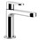 Immagine di Gessi VIA BAGUTTA miscelatore lavabo con scarico e flessibili di collegamento, finitura cromo 29904#031