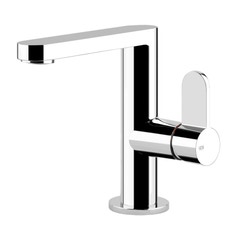 Immagine di Gessi VIA BAGUTTA miscelatore lavabo senza scarico, finitura cromo 35801#031