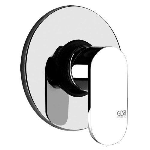 Immagine di Gessi VIA BAGUTTA miscelatore a parete 1 uscita, senza corpo incasso, finitura cromo 35954#031