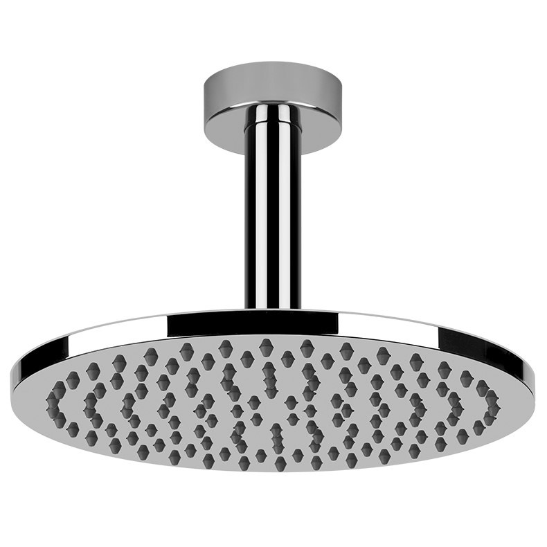 Immagine di Gessi EMPORIO SHOWER soffione anticalcare per doccia, a soffitto, orientabile, finitura cromo 47288#031