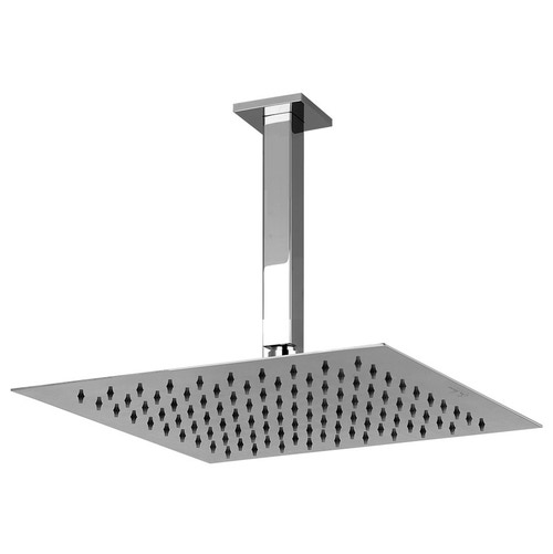 Immagine di Gessi EMPORIO SHOWER soffione anticalcare a soffitto, orientabile, finitura mirror steel 93351#238