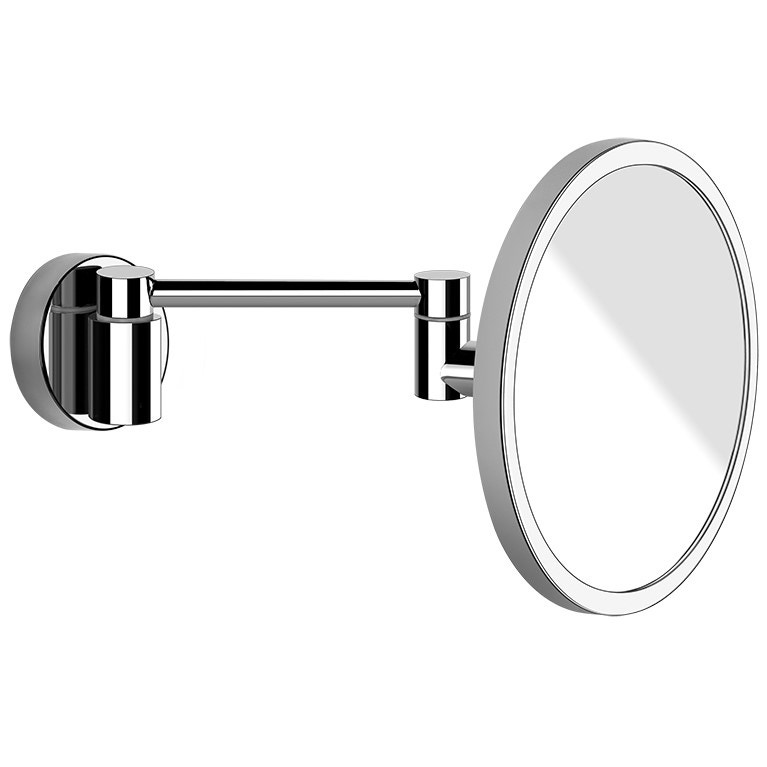 Immagine di Gessi EMPORIO ACCESSORI specchio a parete a lente, orientabile, finitura cromo 38987#031