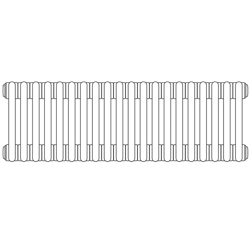 Immagine di Irsap TESI 3 radiatore 20 elementi H.200 L.90 P.10,1 cm, finitura con trattamento Loft RT3200020TRIRNON