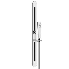 Immagine di Gessi CONO asta saliscendi con doccetta anticalcare e flessibile 150 cm, finitura cromo 45145#031