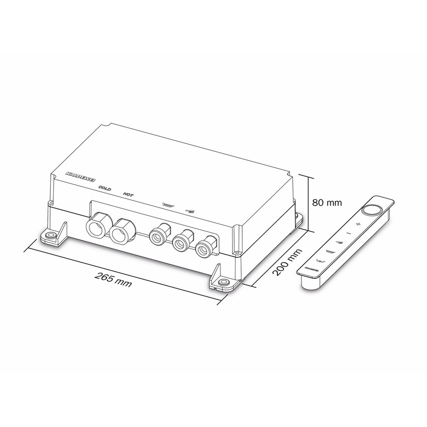 Immagine di Kaldewei Rubinetteria elettronica tipo A per Comfort select (non premontata) 689720080999