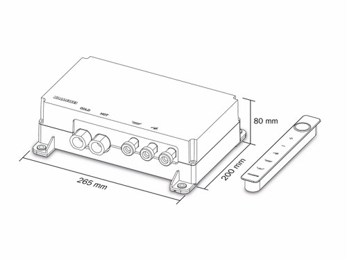Immagine di Kaldewei Rubinetteria elettronica tipo B per Comfort select, per vasche da bagno freestanding 689720110999