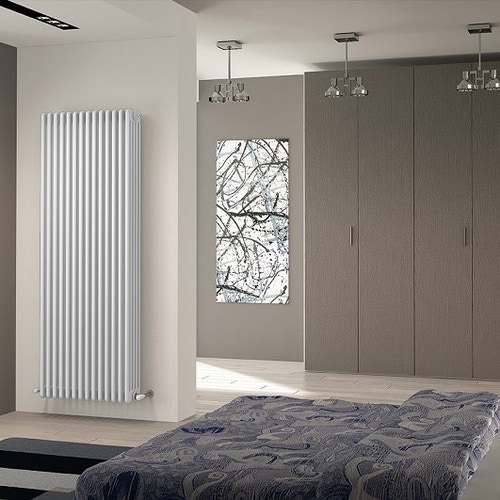 Immagine di Irsap TESI 5 radiatore per sostituzione G, 20 elementi H.68,5 L.90 P.17,7 cm, colore bianco finitura opaco RT5068520J8IR02N