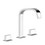 Immagine di Gessi gruppo lavabo H.23 cm, 3 fori con scarico, finitura black metal brushed PVD 20426#707