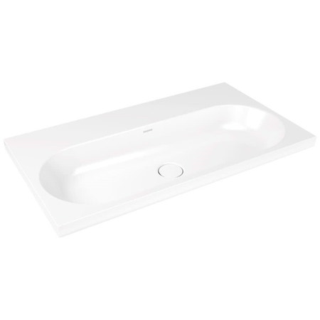 Immagine di Kaldewei CENTRO lavabo da semincasso 90x50 cm senza fori per rubinetto senza troppopieno 902906003001