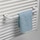 Irsap Porta salviette applicabile per radiatore NOVO, larghezza cm 40, colore bianco ANSTEND4001