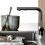 Immagine di Gessi OXYGENE miscelatore monocomando, con canna girevole e testina orientabile 120°, per lavello, finitura cromo 50201#031