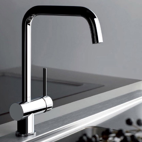 Immagine di Gessi OXYGENE miscelatore monocomando con canna girevole, per lavello, finitura cromo 50309#031
