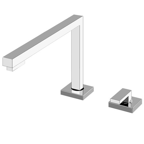 Immagine di Gessi SU&GIU' miscelatore con comando remoto e canna abbattibile, finitura cromo 17431#031