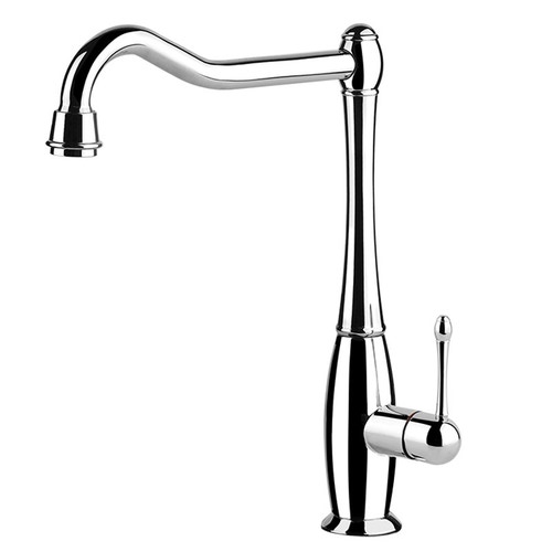 Immagine di Gessi TRADIZIONE miscelatore monocomando con canna girevole, per lavello, finitura cromo 50313#031