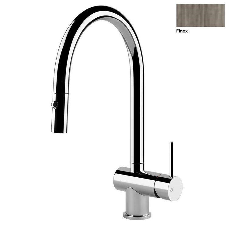 Miscelatore Gessi Con Doccetta.Gessi 50317 149 Kitchen Miscelatore Monocomando Con Canna Girevole E Doccetta Estraibile Doppio Getto Finitura Finox Prezzi E Offerte Su Tavolla Com