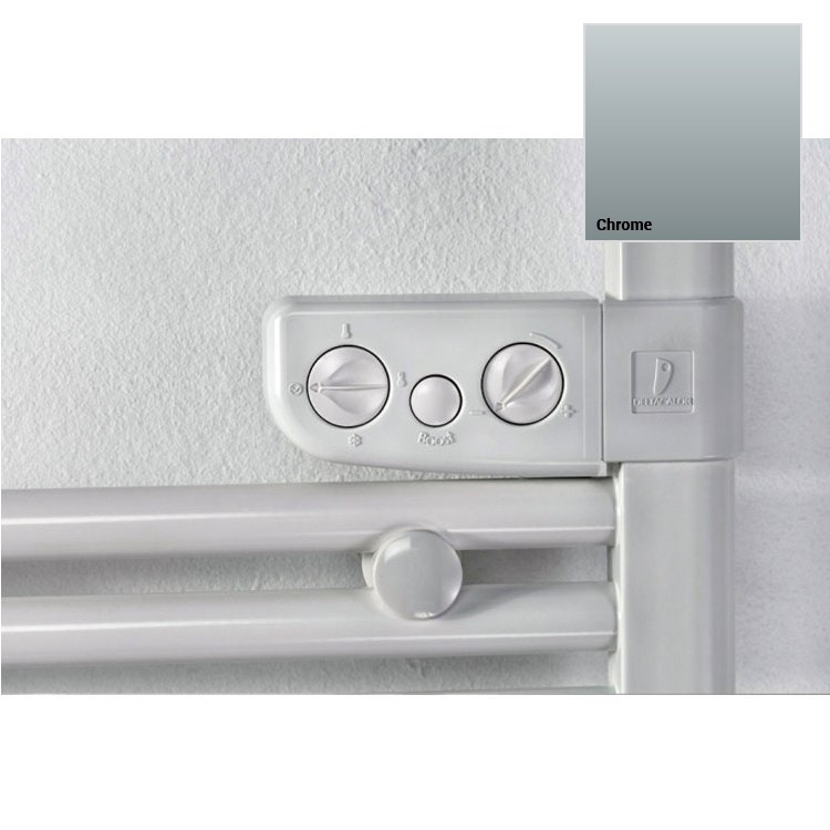Immagine di Deltacalor Dryer Electric Scaldasalviette stendino Cromo h. 1319 mm SEOLD110050TC