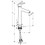 Immagine di Hansgrohe TALIS S miscelatore monocomando lavabo 190, con scarico, finitura cromo 72031000
