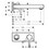 Immagine di Hansgrohe TALIS S miscelatore monocomando lavabo ad incasso, a parete, con bocca erogazione 22.5 cm, finitura cromo 72111000