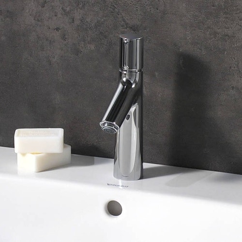 Immagine di Hansgrohe TALIS SELECT S miscelatore monocomando lavabo 100, con scarico e saltarello, finitura cromo 72042000
