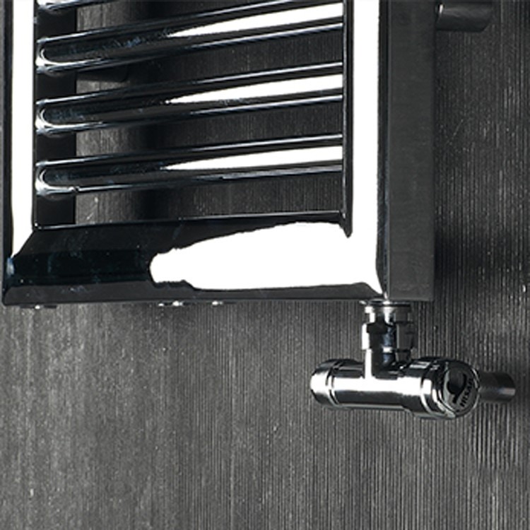 Immagine di Irsap kit valvola, monotubo, termostatizzabile a squadro da 1/2", finitura cromo VALMONSQU50