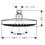Immagine di Hansgrohe CROMA SELECT E soffione doccia 180 2 jet, EcoSmart 9 l/min, finitura cromo e bianco 26528400