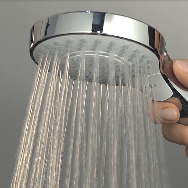 Immagine di Hansgrohe CROMA SELECT S doccetta Multi EcoSmart 9 l/min, finitura cromo e bianco 26801400