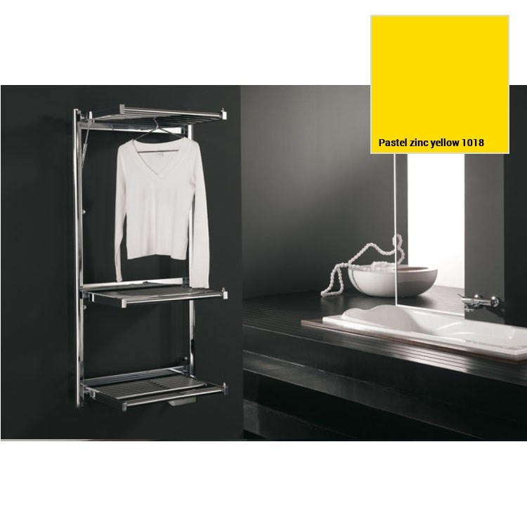 Immagine di Deltacalor Stendy Electric Scaldasalviette stendino Giallo h. 951 mm SYEPLS089050TS1018