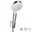Immagine di Hansgrohe CROMETTA set supporto doccia Vario EcoSmart 9 l/min con flessibile doccia 125 cm finitura bianco/cromo 26693400