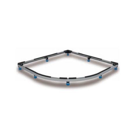 Immagine di Kaldewei Telaio di montaggio FR 5300 Flex, per piatto doccia angolare 100 cm 530000170000