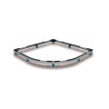 Immagine di Kaldewei Telaio di montaggio FR 5300 Flex, per piatto doccia angolare 100 cm 530000160000