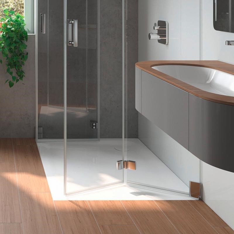 Immagine di Kaldewei SUPERPLAN PLUS piatto doccia L.120 P.70 cm, in acciaio smaltato, colore bianco alpino 470600010001