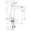 Immagine di Hansgrohe FOCUS miscelatore monocomando lavabo 190, senza scarico e saltarello, finitura cromo 31518000