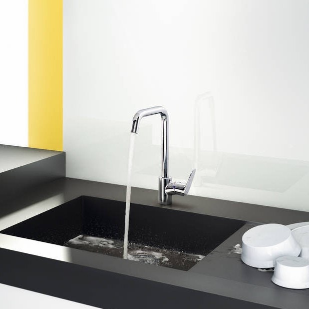 Immagine di Hansgrohe FOCUS miscelatore cucina monocomando 260, finitura cromo 31820000