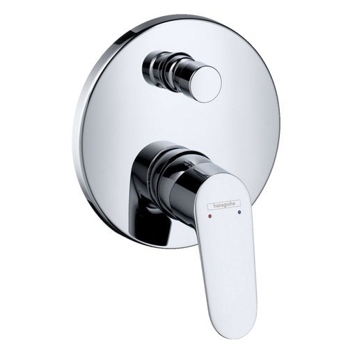 Immagine di Hansgrohe FOCUS miscelatore monocomando vasca, ad incasso, finitura cromo 31945000
